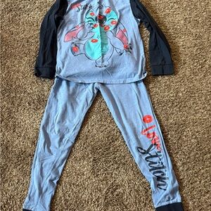 Stitch Kids Pajamas - Blue